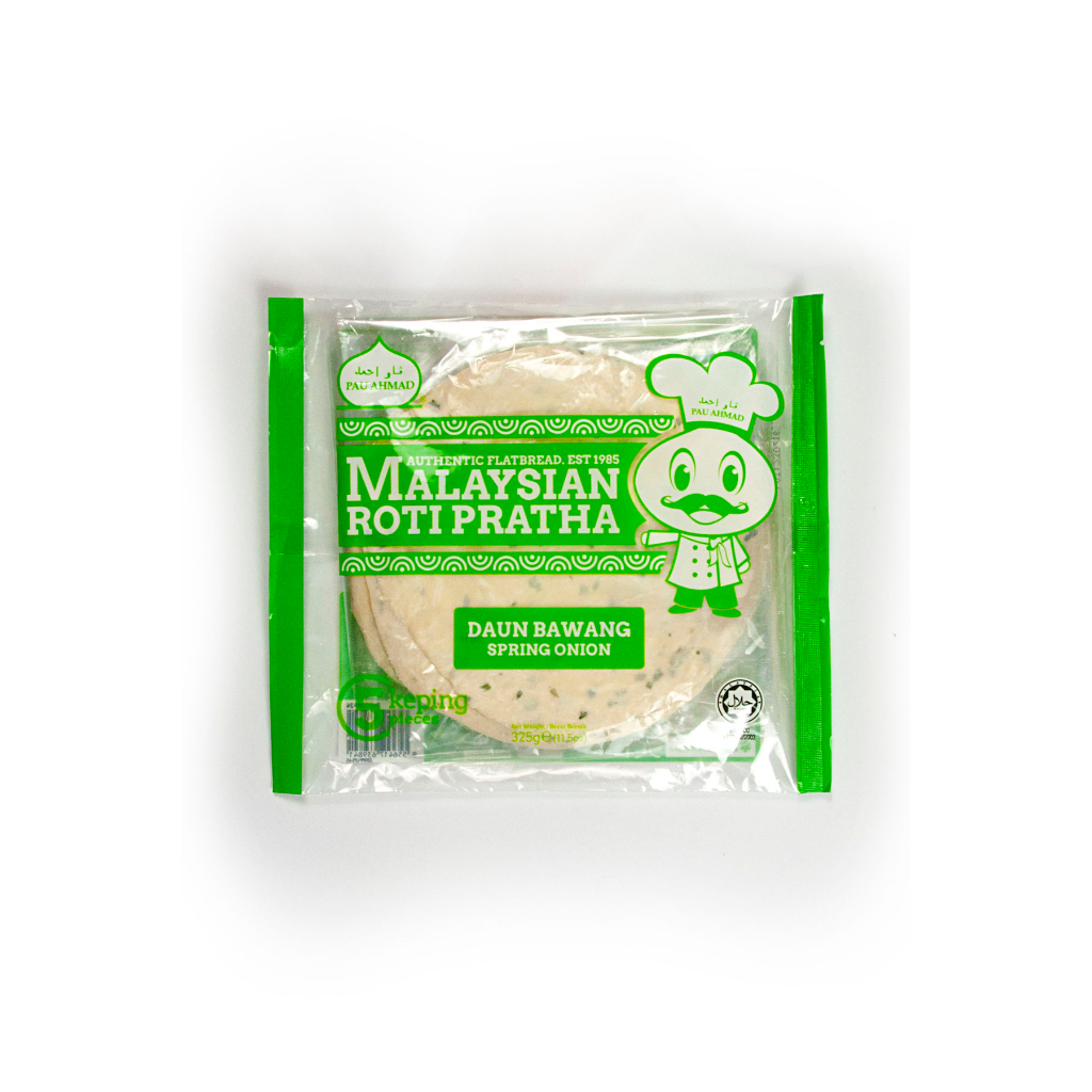Pau Ahmad Roti Paratha Spring Onion (5pcs x 80g) | Shopee Malaysia