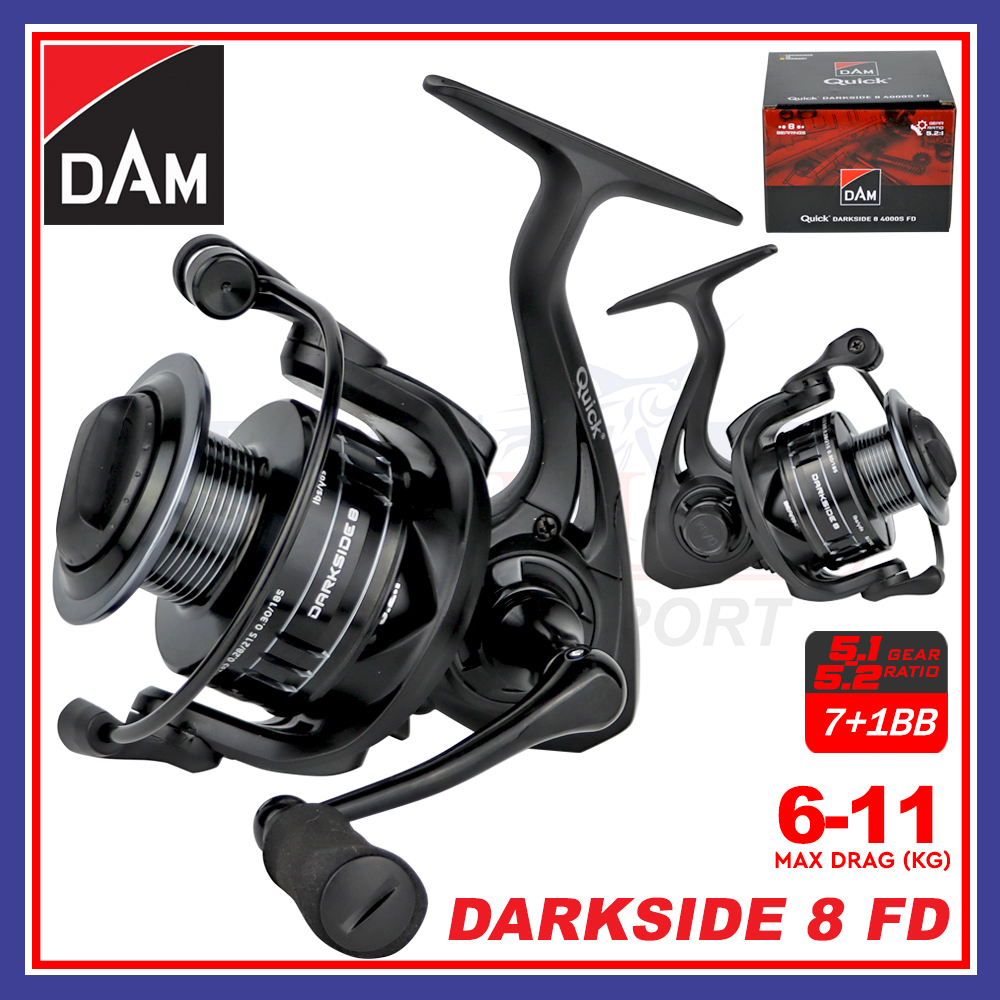 Dam Quick 1 Front Drag Fishing Reel