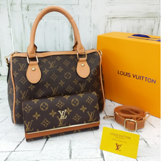 FREE Delivery & GIFT🎁]_LV_Women Handbag Set_LV_Wallet & Bag