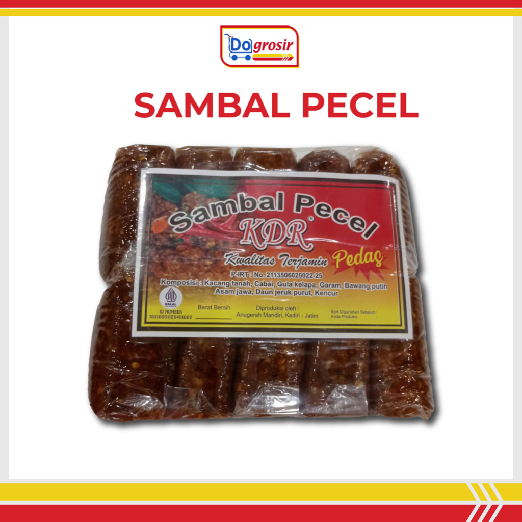 SAMBAL PECEL PEDAS | BUMBU PECEL 1pc | 1 PACK(ISI 10 PCS) | Shopee Malaysia