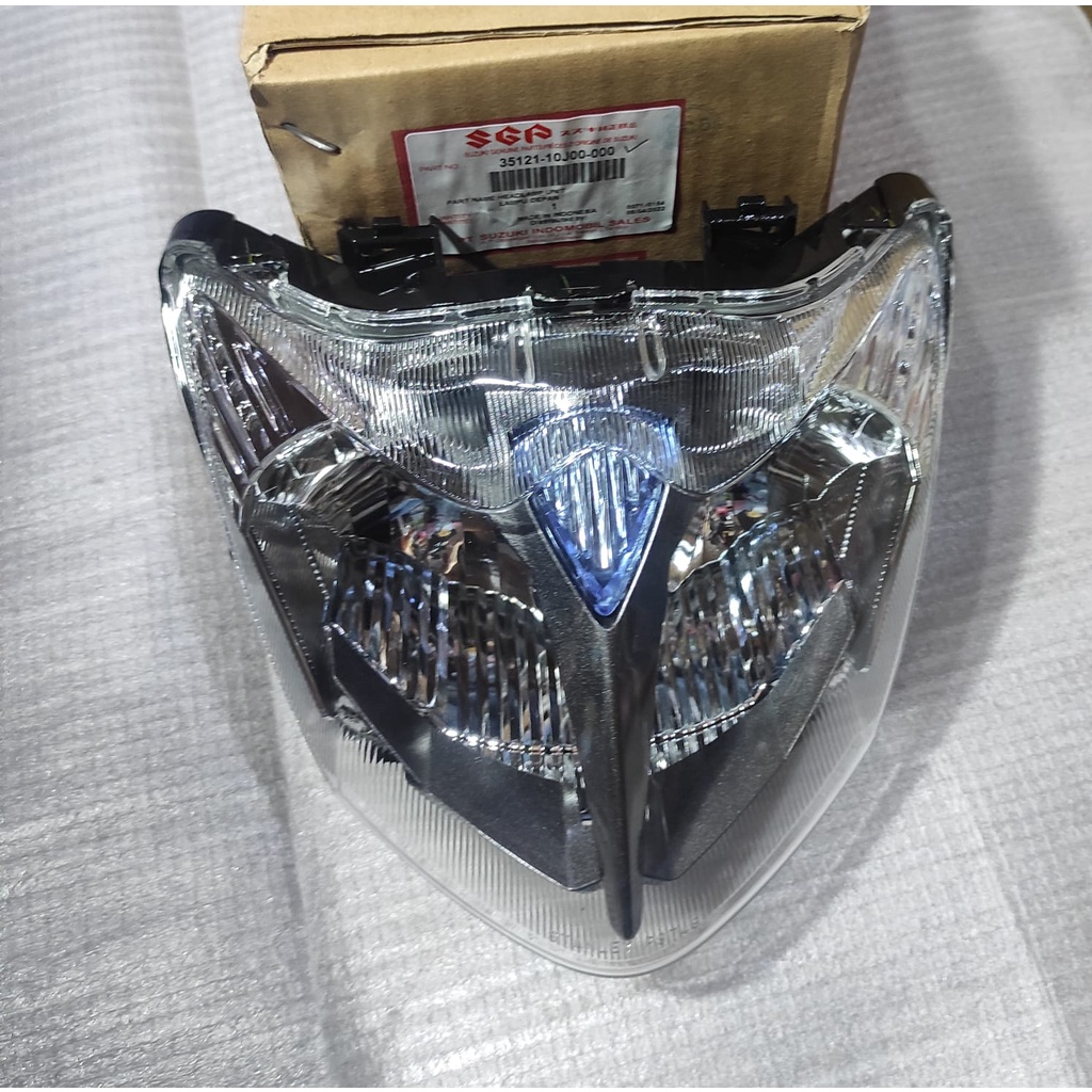 (100% ORIGINAL) SUZUKI AXELO HEAD LAMP ASSY // 35121-10J00-000 HEADLAMP ...