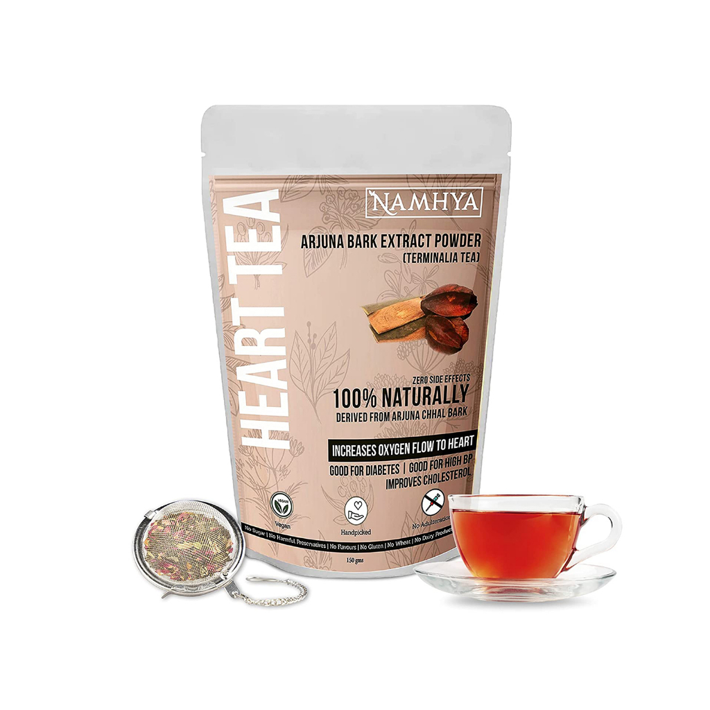 Namhya Heart Tea with Arjuna Bark Powder 100% Natural 5.30 oz | Shopee ...