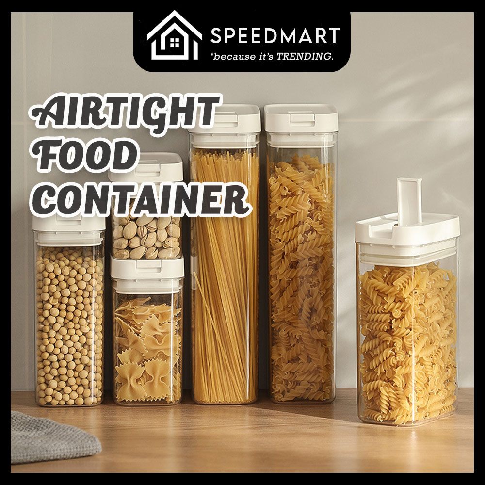Food Storage Airtight Container Plastic Kitchen Refrigerator Noodle ...