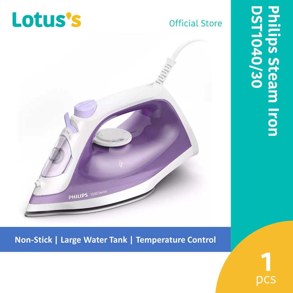 Philips Steam Iron DST1040/30 Shopee Malaysia