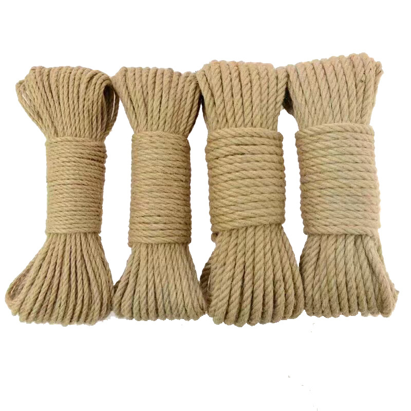 14,16,18mm*10m Natural Jute Hemp Linen Rope Twine String Cord Shank