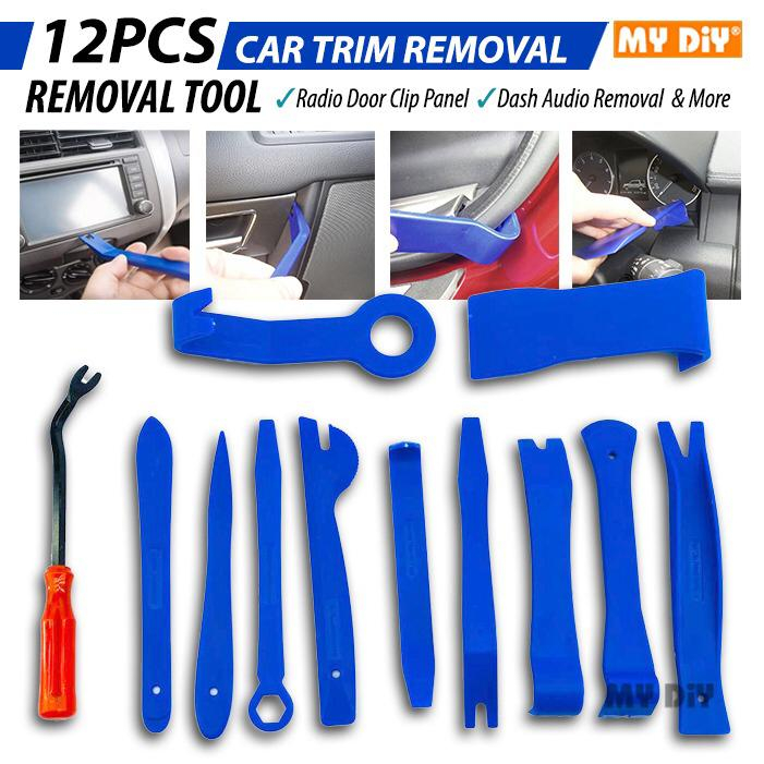 12pcs Auto Dismantle Tools Kit Car Radio Door Clip Panel Trim Dash - View #7