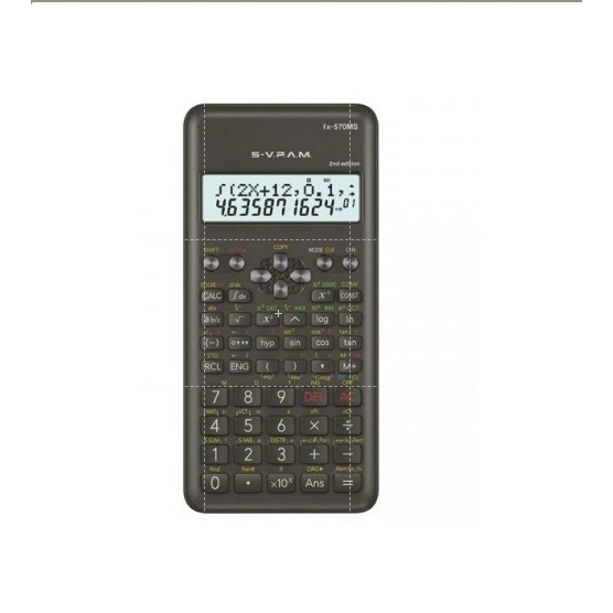 Ready Stock Kalkulator Calculator FX570MS 1st and 2nd Edition Scientific Calculator for Student school and office Shopee Malaysia