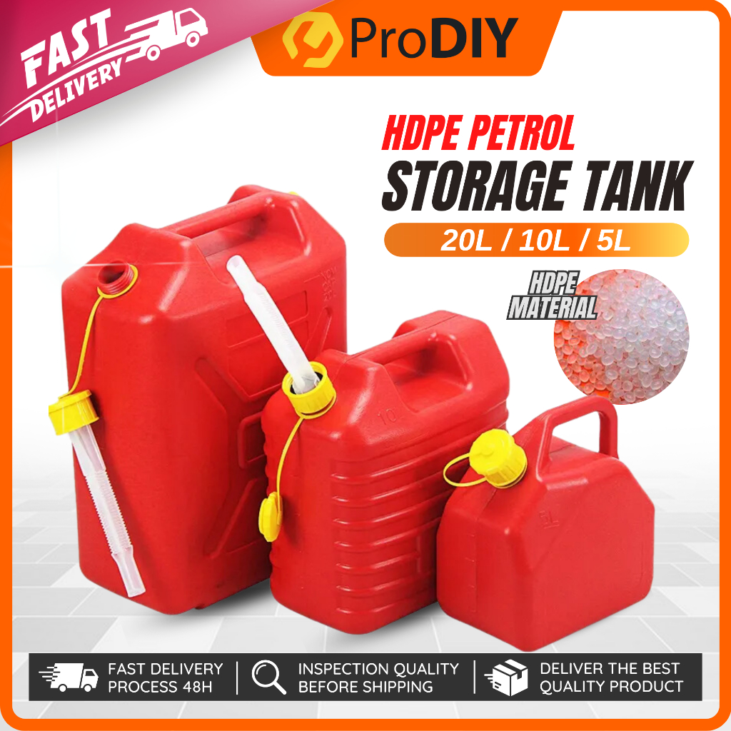 Petrol Storage Tank 5L/ 10L/ 20L Oil Tank Petrol Tank Motorcycle Car