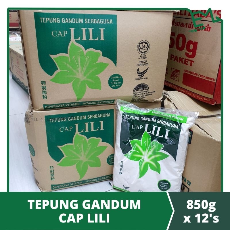 Tepung Gandum Cap Lili 1CTN 850g x 12's | Shopee Malaysia