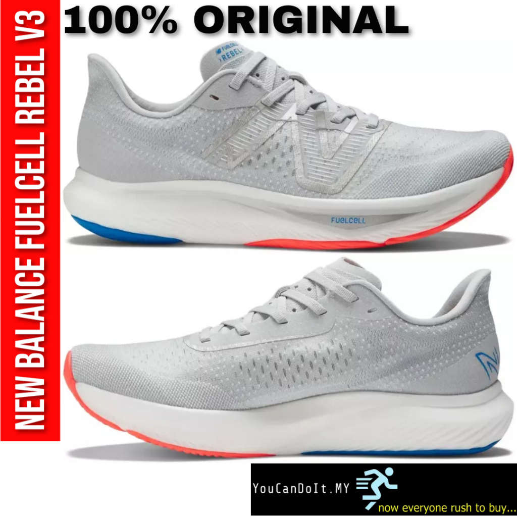 [100 Ori] New Balance FuelCell Rebel V3 Men Speed Racing Running