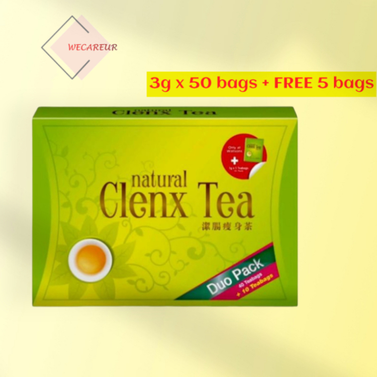 NH Natural Clenx Tea 3g x 55s TEABAGS 洁肠瘦身茶 Detox Slimming Tea Organic ...