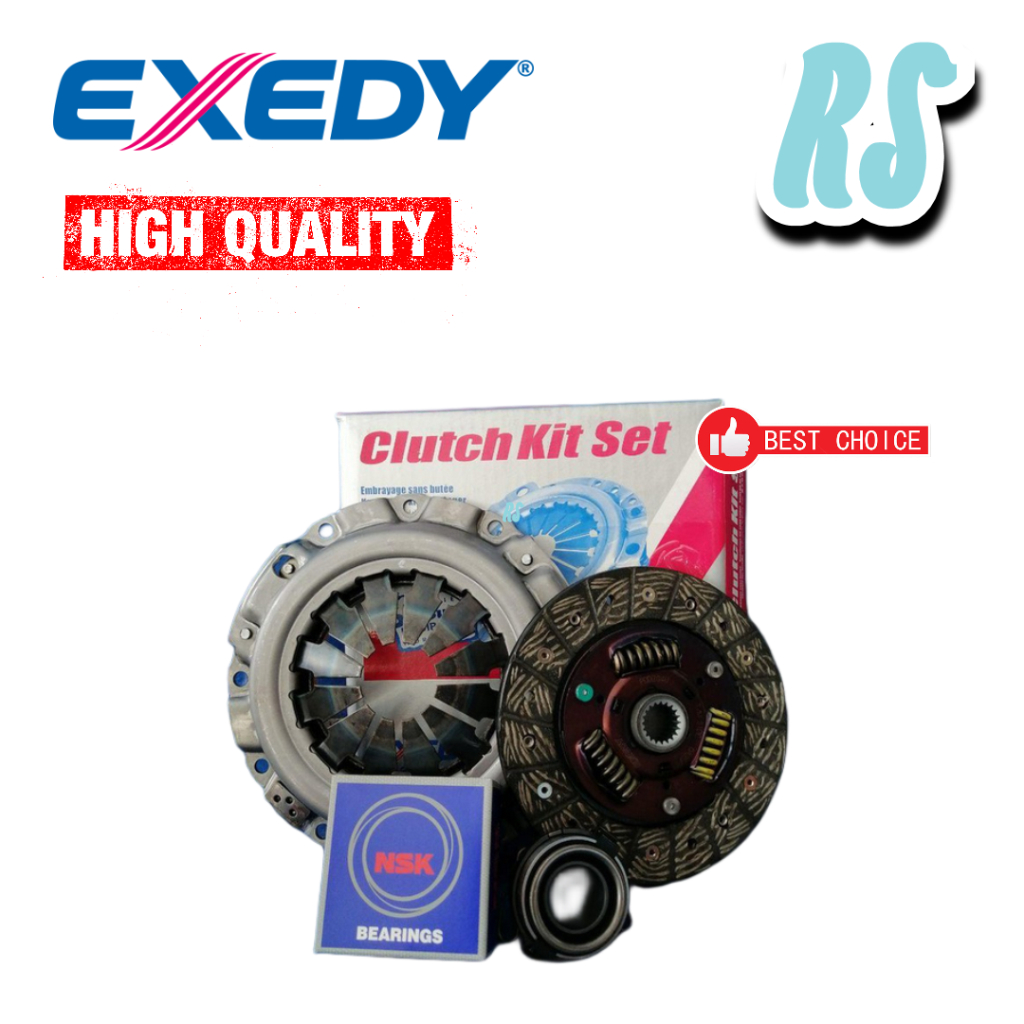 Perodua Viva, Kelisa 850 Exedy Clutch Kit Set Red Malaysia [POK 87Z0809