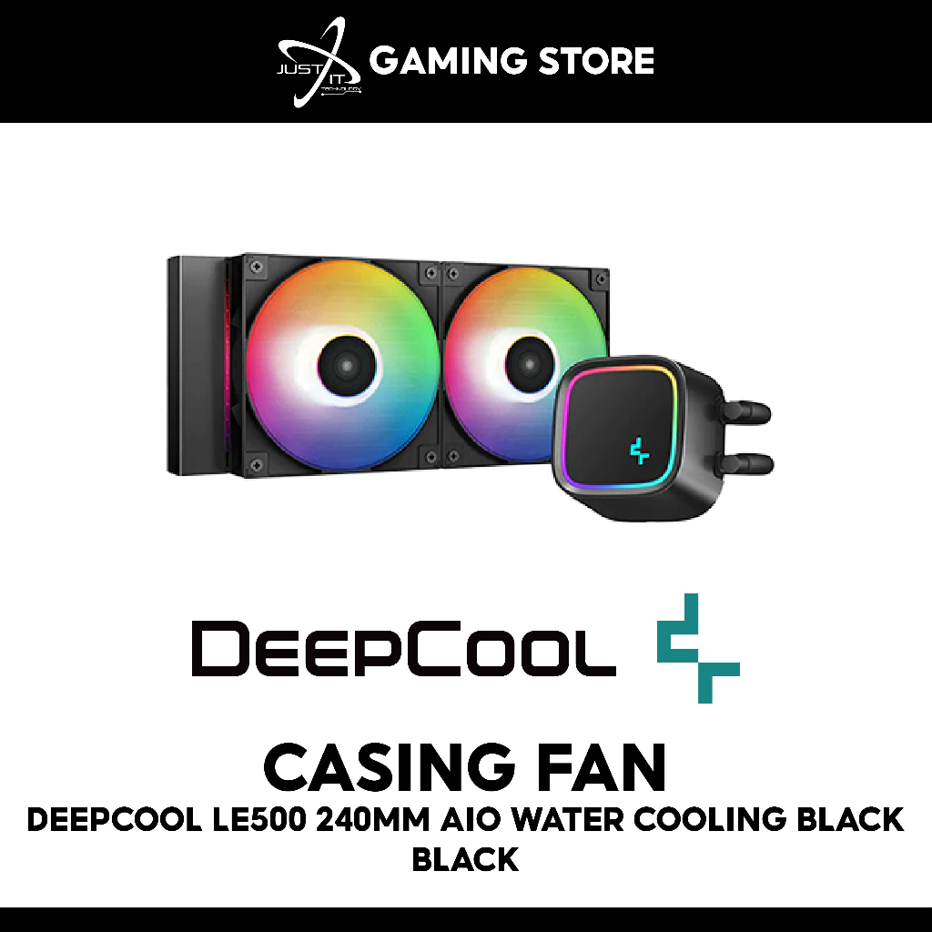 DEEPCOOL LE500 240MM AIO WATER COOLING ( BLACK ) | Shopee Malaysia