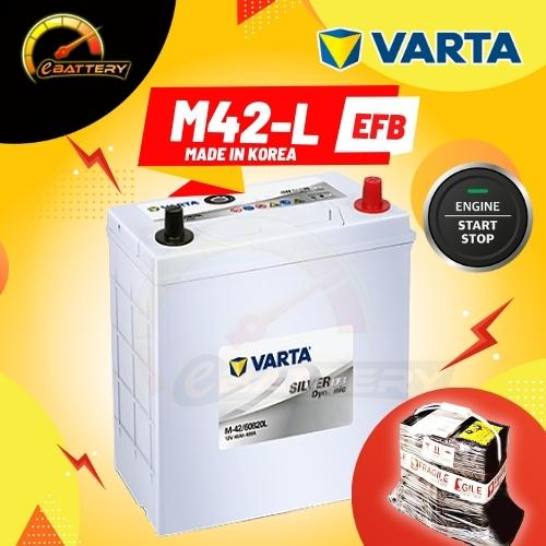 M42L / M42R | VARTA M42 60B20L | Varta Silver EFB Dynamic | Start ...