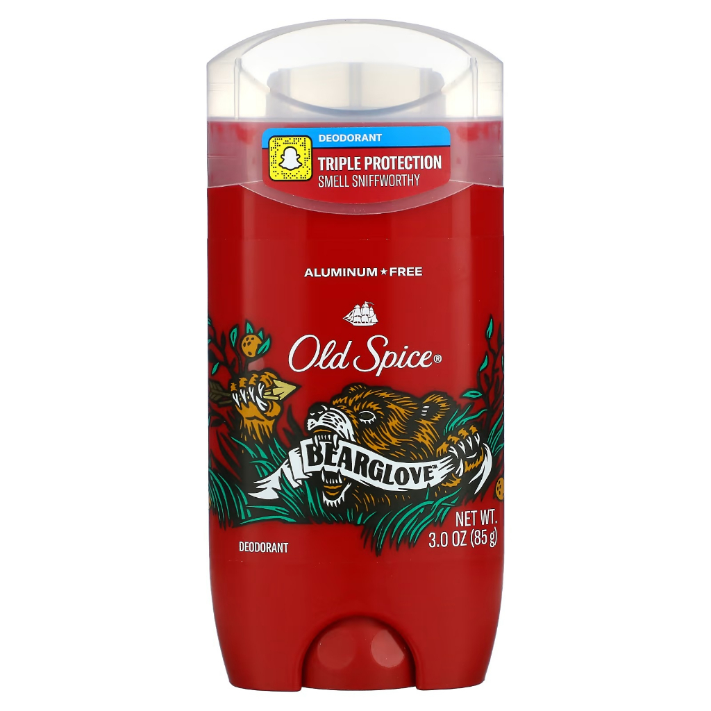 OLD SPICE DEODORANT BEARGLOVE 85G - FOR MEN CLEAN FRESH NICE SMELL ODOR ...