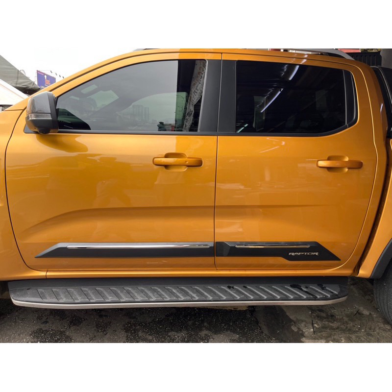 Ford ranger 2022-2024 t9 door panel body moulding 4pc Ranger T9 XL XLT ...