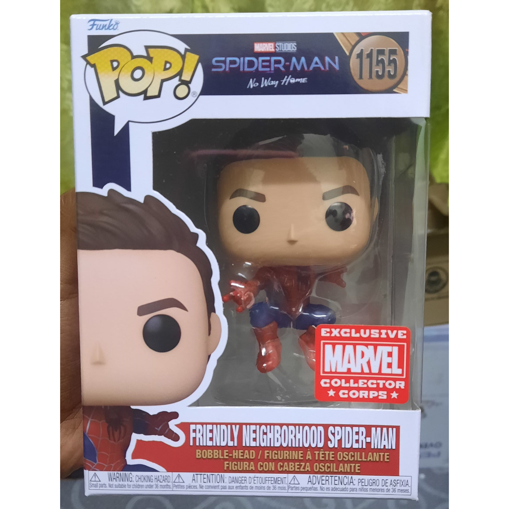 Funko Pop! Spider-Man 220 - Édition Exclusive Collector Corps Marvel - Neuf Sous Blister