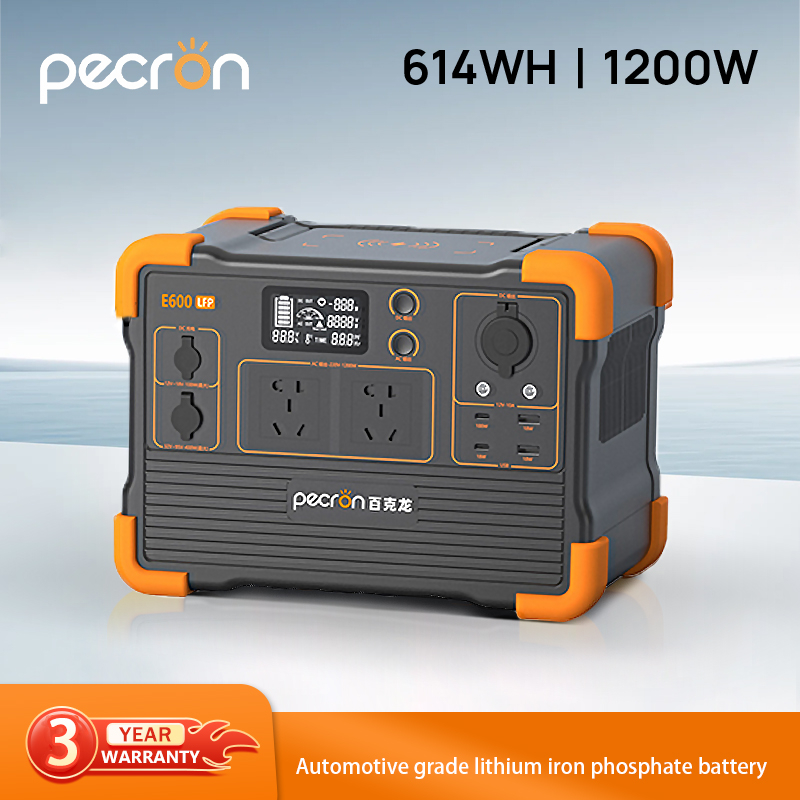 【pecron】 outdoor power supply 1200W E600LFP portable power station ...