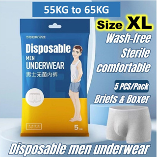 Buy TRAVEL BLUE Mens Cotton Disposable Brief - XL