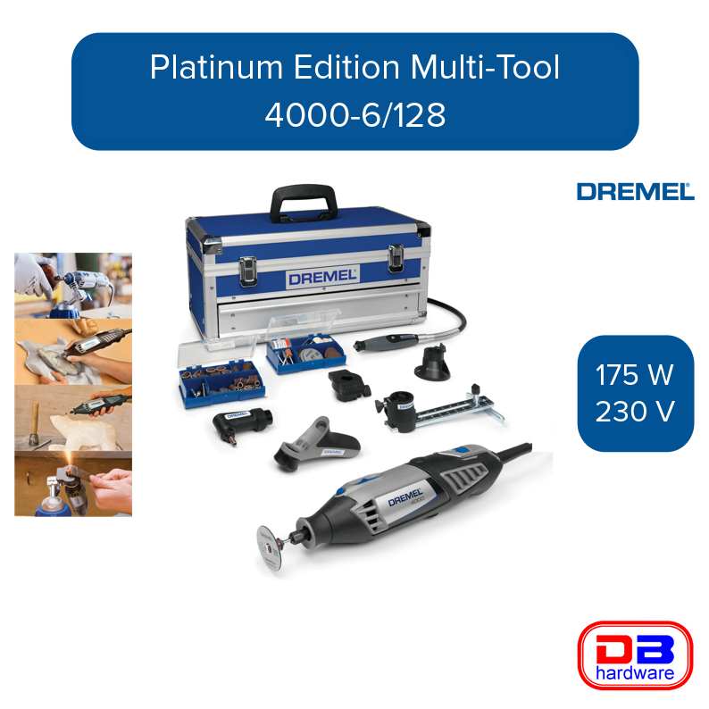 Dremel 4250-6/128 Platinum Kit 4250-6/128 Multi-Tool Platinum Kit