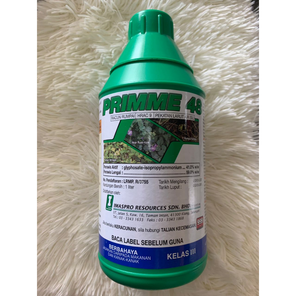 Primme 48 Herbicide RUMPAI 1LITER | Shopee Malaysia
