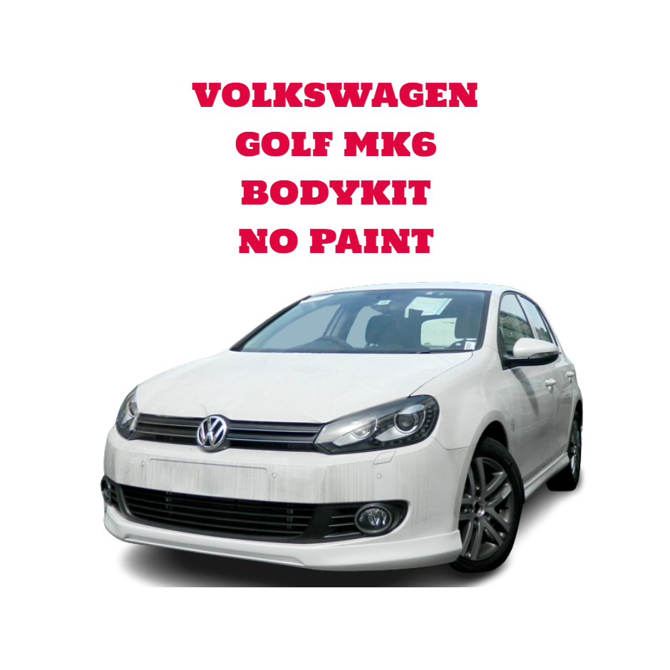 Volkswagen Golf MK6 FRP Bodykit in Raw Part No Colour | Shopee Malaysia