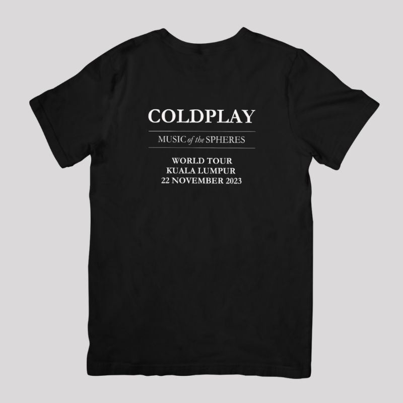 Coldplay peacock t clearance shirt