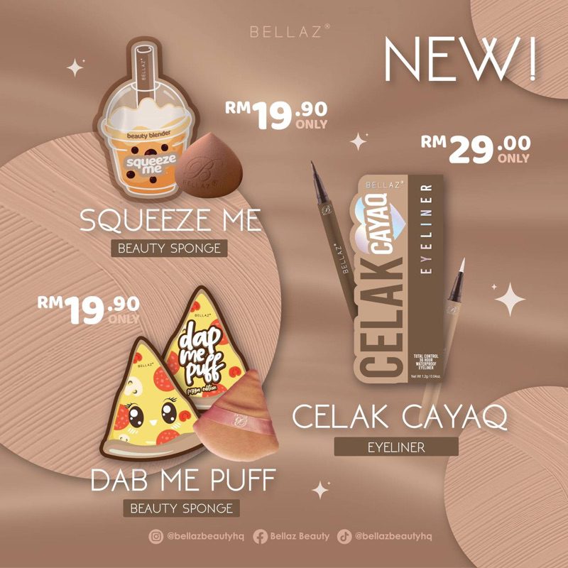 Mua Bellaz | Eyeliner Celak Cayaq Putih Mua Bellaz | Shopee Malaysia