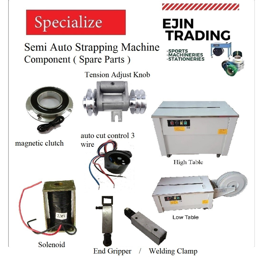 Semi Auto Strapping Machine Component ( Spare Parts ) Shopee Malaysia
