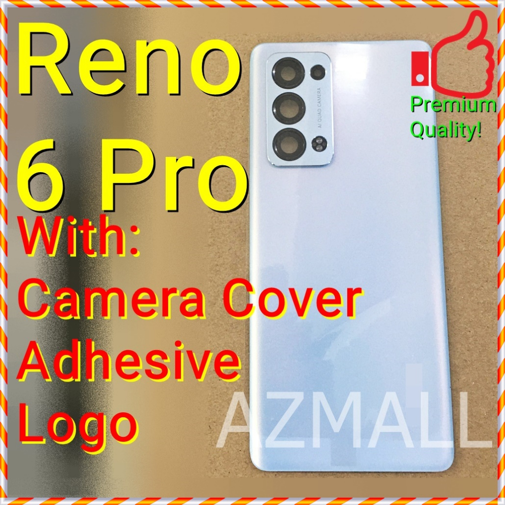 (2 Colors) NEW ORI Back Battery Camera Lens Glass Cover Housing for