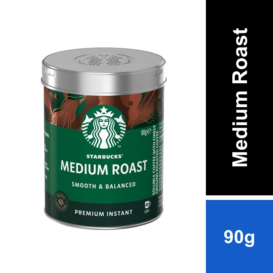 Starbucks Medium Roast Premium Instant Coffee 90g Shopee Malaysia