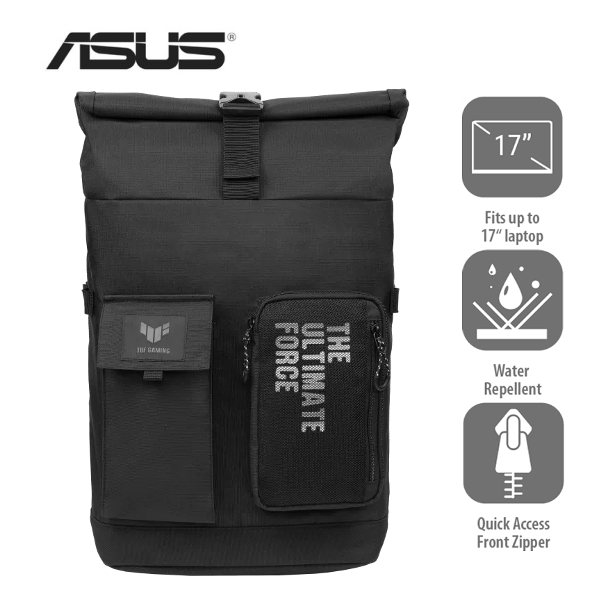Asus TUF Gaming VP4700 Up to 17inch laptop backpack waterrepellent