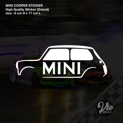 MINI COOPER Sticker / Decal (High Quality Sticker) | Shopee Malaysia