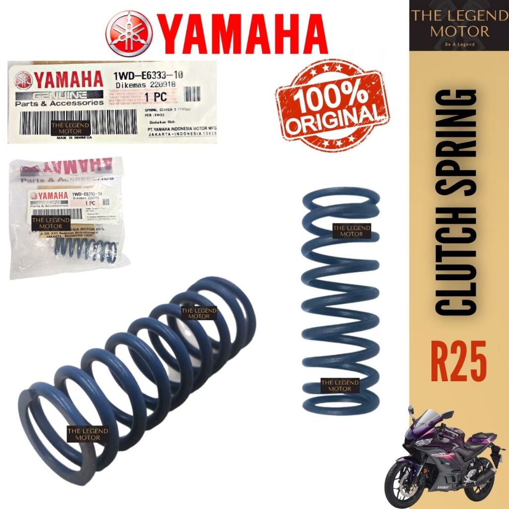 R25 YZF-R25 Clutch Plate Iron Plat Friction Besi Klac Spring Pressure ...