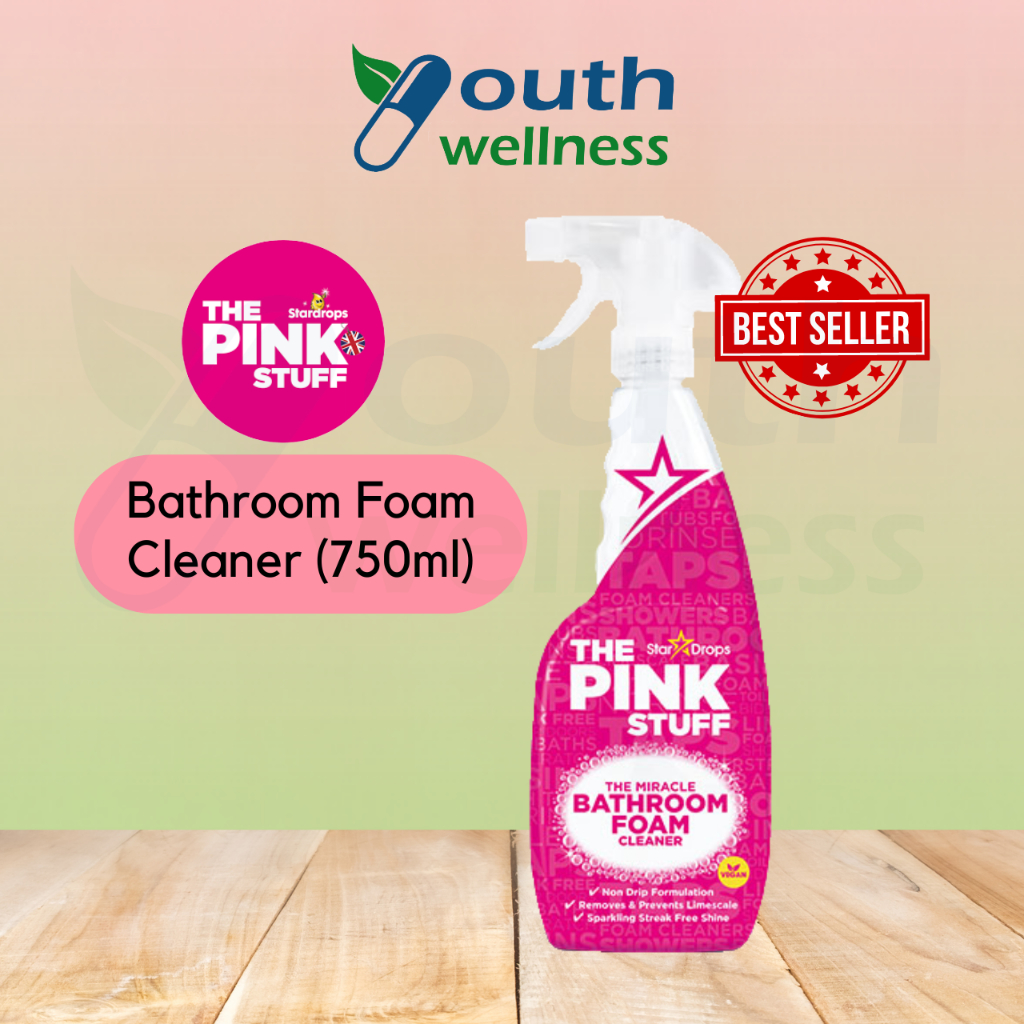 The Pink Stuff Bathroom Foam Cleaner (750ml) Shopee Malaysia
