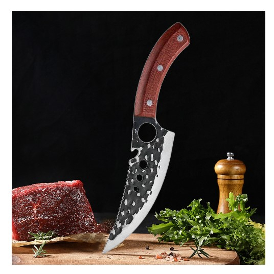 6-inch forged skinning knife deboning knife slicing knife ring knife ...