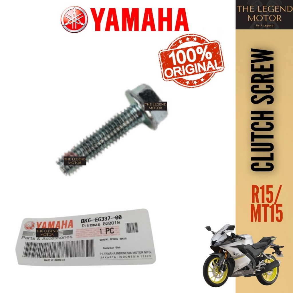 YAMAHA R15 YZF155 VVA V3 MT15 MT-15 Clutch Spring Screw Klac Skru Bolt ...