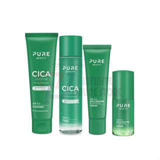 Pure Beauty Cica Soothe Cleanser / Toner / Repair Cream