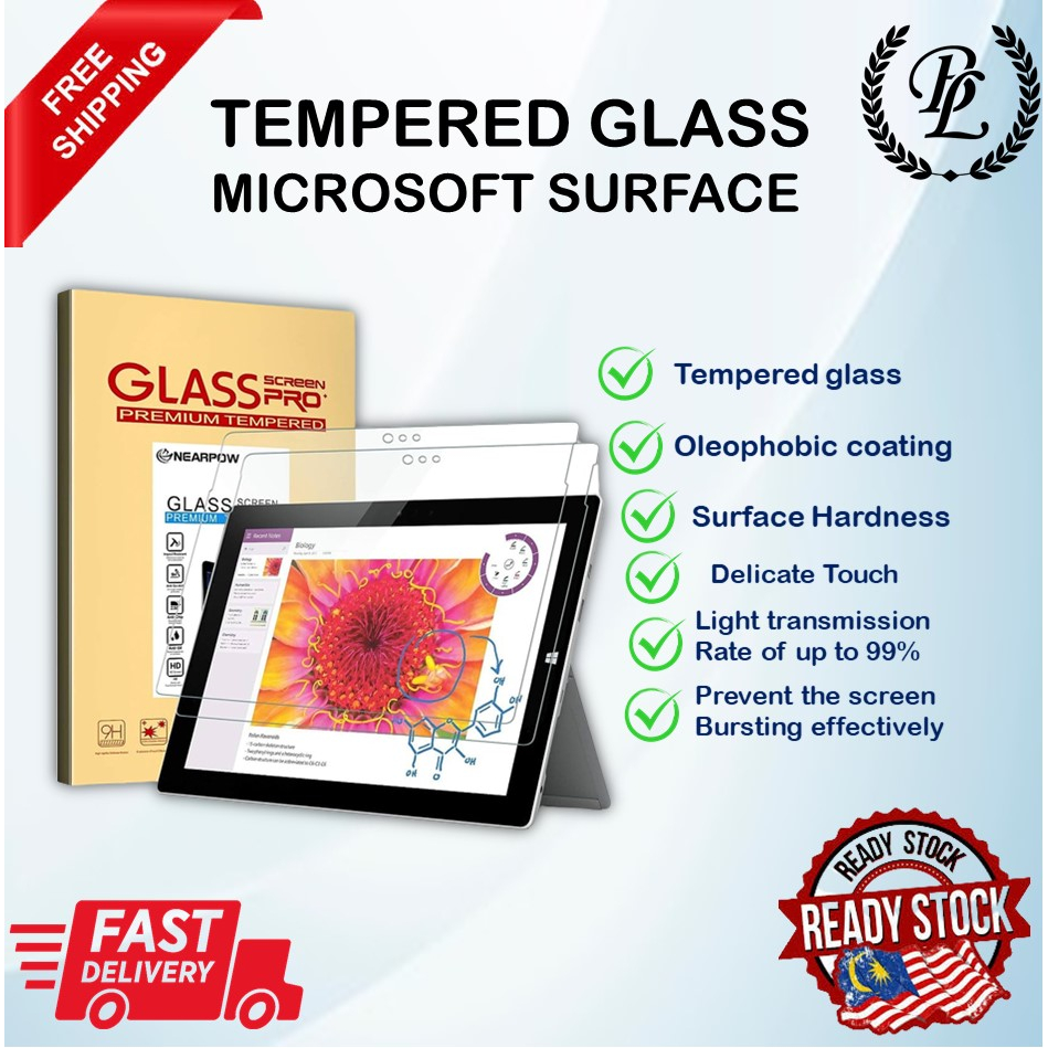  ready in malaysia tempered glass screen protecter microsoft