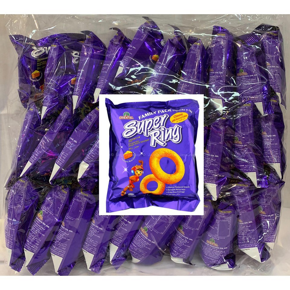 OREINTAL SUPER RING SNACK ( 14G X 30PKT ) | Shopee Malaysia