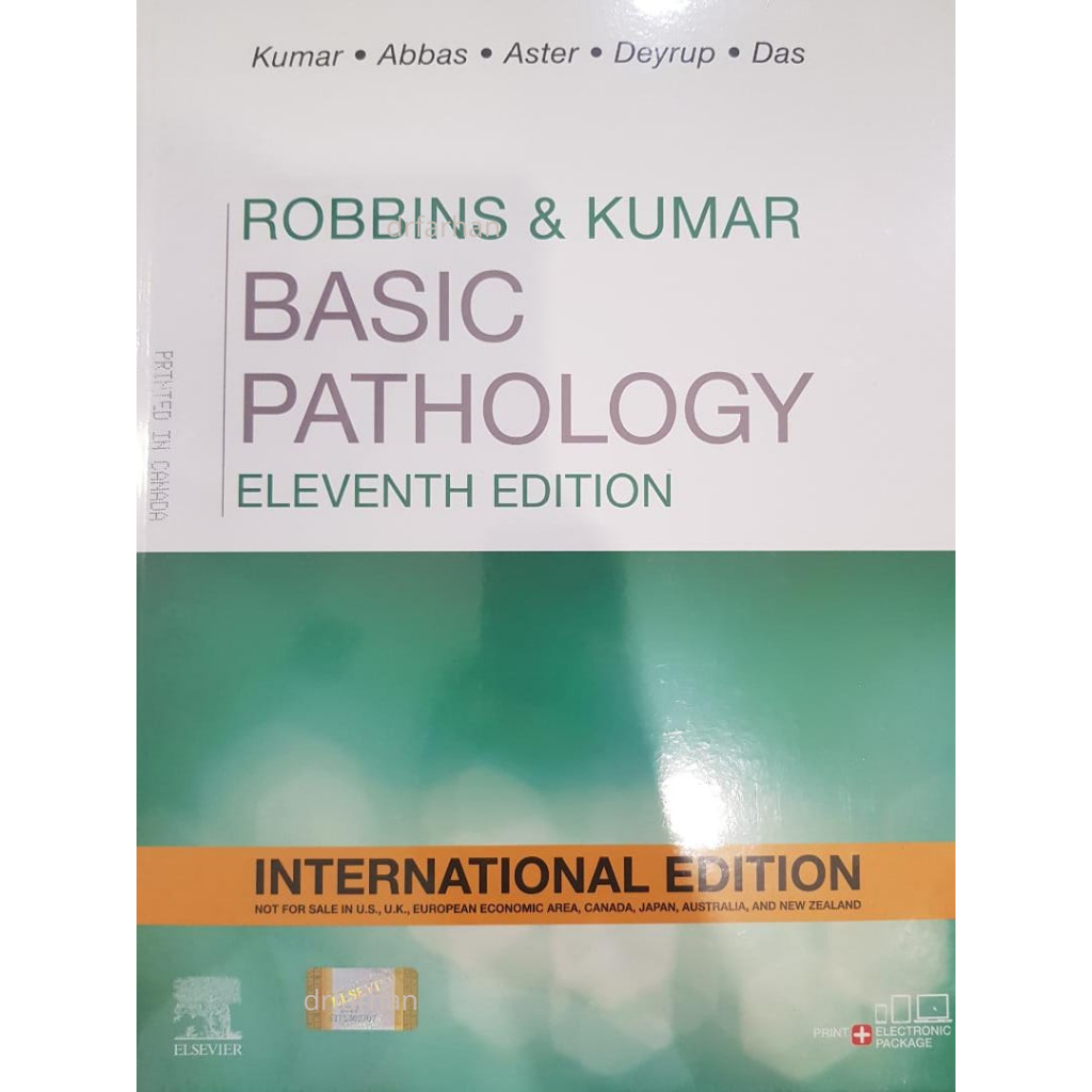 新品】ROBBINS & KUMAR BASIC PATHOLOGY 第11版 ロビンス基礎病理学