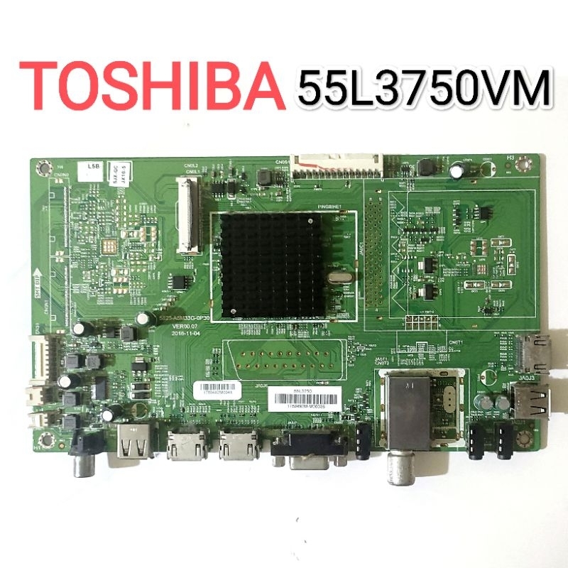 Carte Mère Toshiba 40L5200U – 431C4R51L01 / 461C4R51L01 – Issue D’un écran Cassé