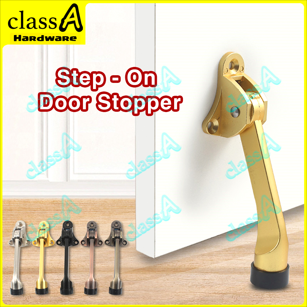 ClassAHW Kick Down Door Stopper for Heavy Doors Heavy Duty Door Stops