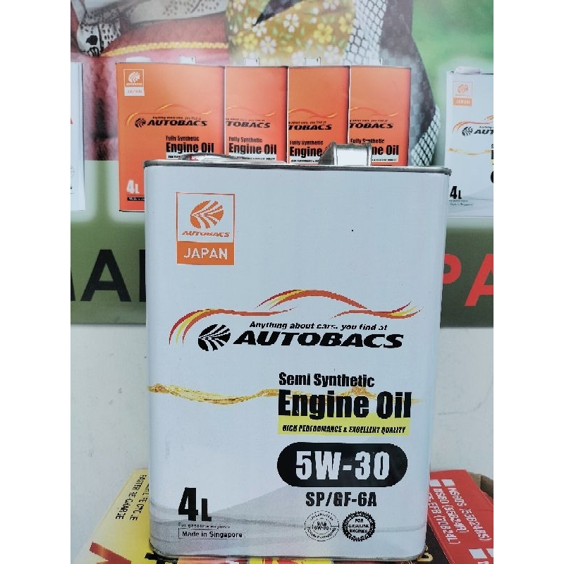 AUTOBACS SEMI ENGINE OIL 5W-30 | Shopee Malaysia