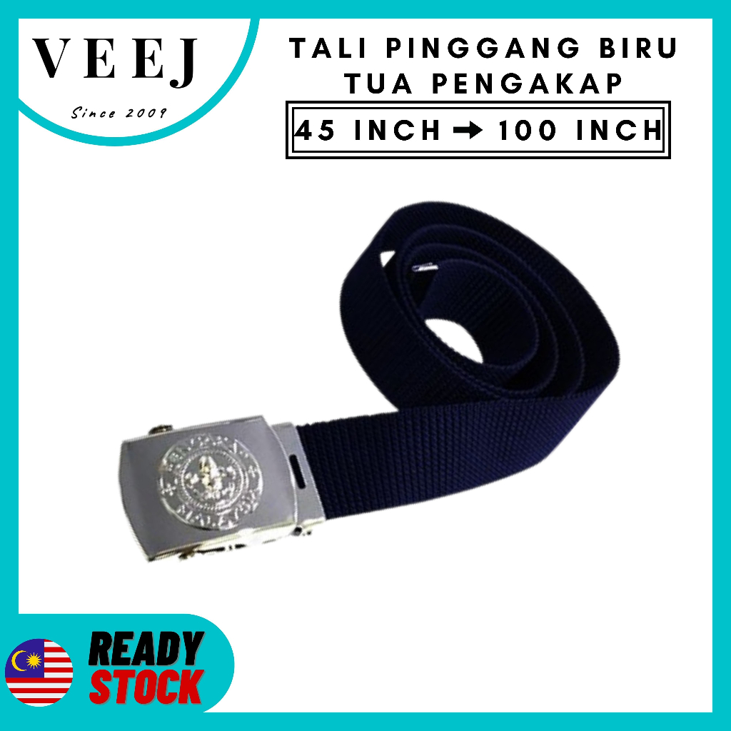 TALI PINGGANG PENGAKAP | NYLON BELT EXTRA LONG SIZE WAIST| 40