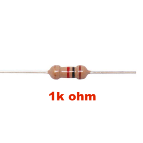 Resistor 1k ohm (Carbon - 0.25W) | Shopee Malaysia