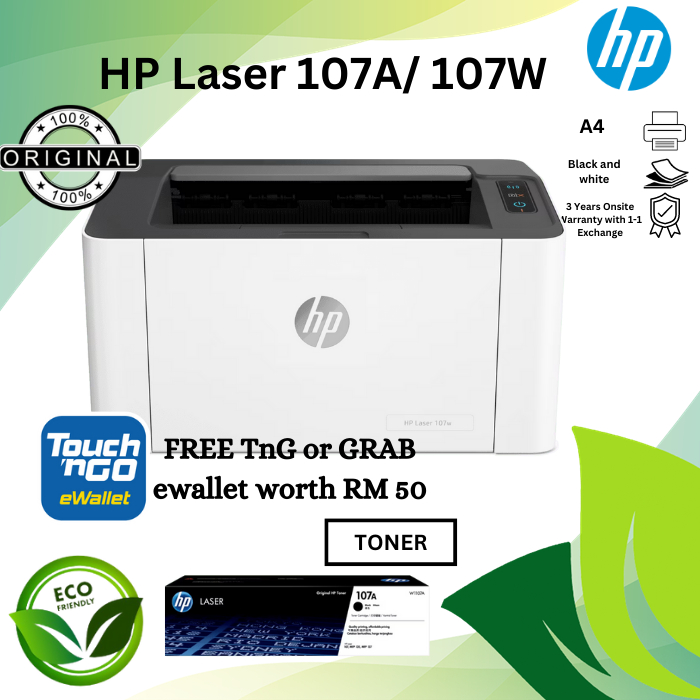 Hp A W Wifi A Monochrome Laser Printer Shopee Malaysia