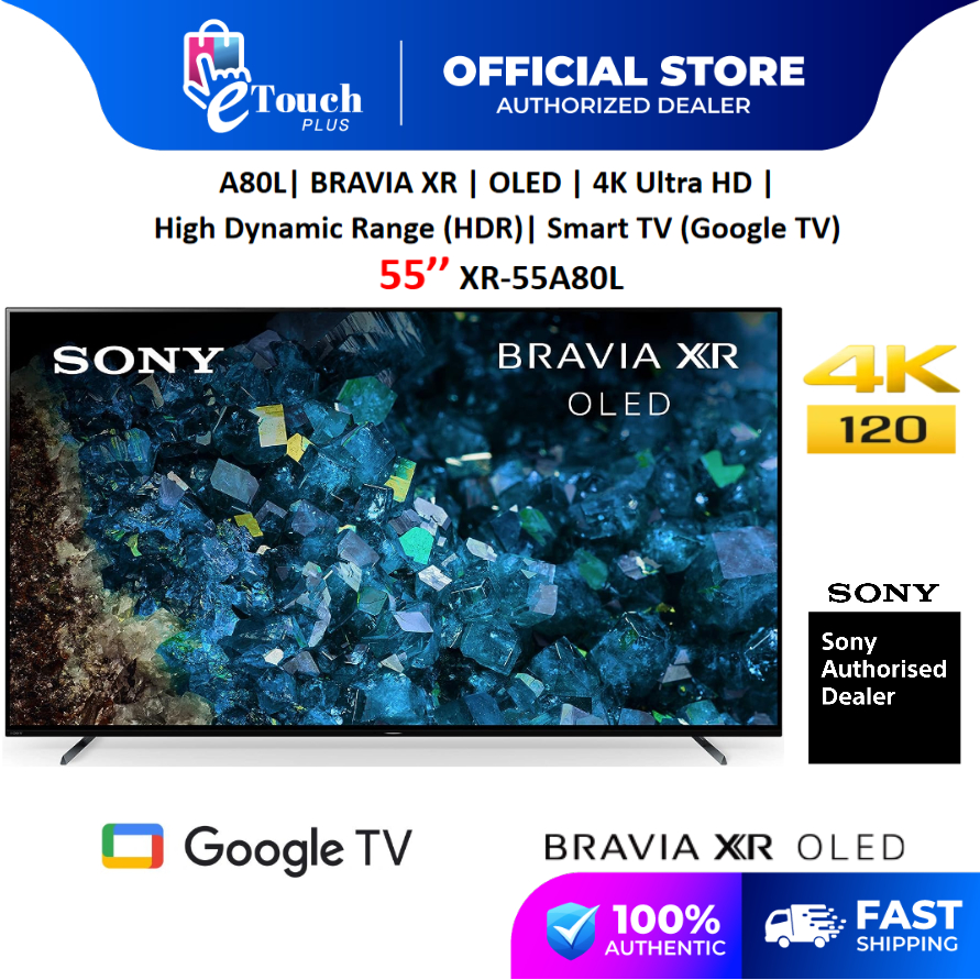 SONY 65/55 Inch A80L | BRAVIA XR | OLED | High Dynamic Range (HDR ...