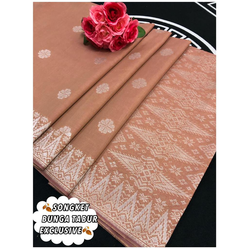 Kain Pasang Songket Tenun Tabur EXCLUSIV | Shopee Malaysia