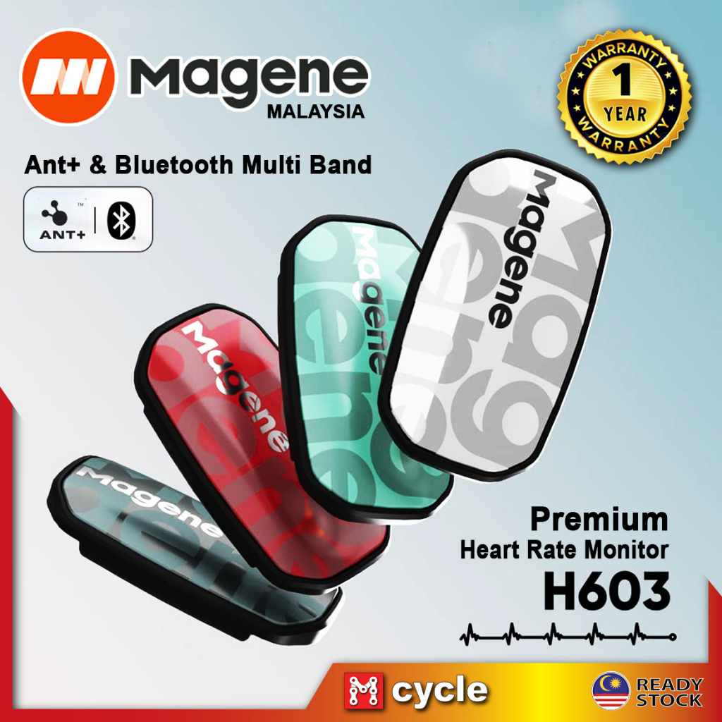 [ORIGINAL Warranty] Magene H603 Chest Strap Heart Rate Monitor ANT+